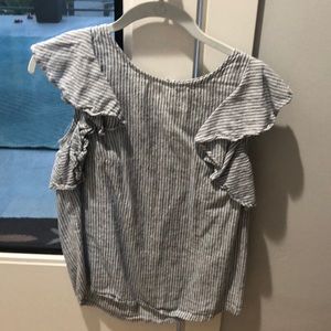 Flutter sleeve Jcrew Tank